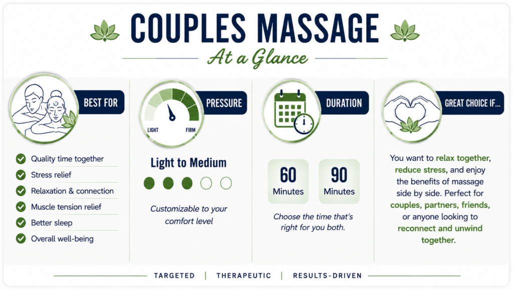 Couples Massage At A Glance