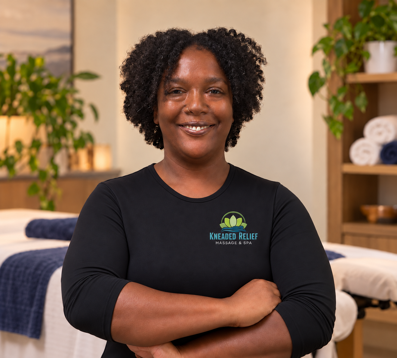Myneisha A., Licensed Massage Therapist at Kneaded Relief Massage & Spa