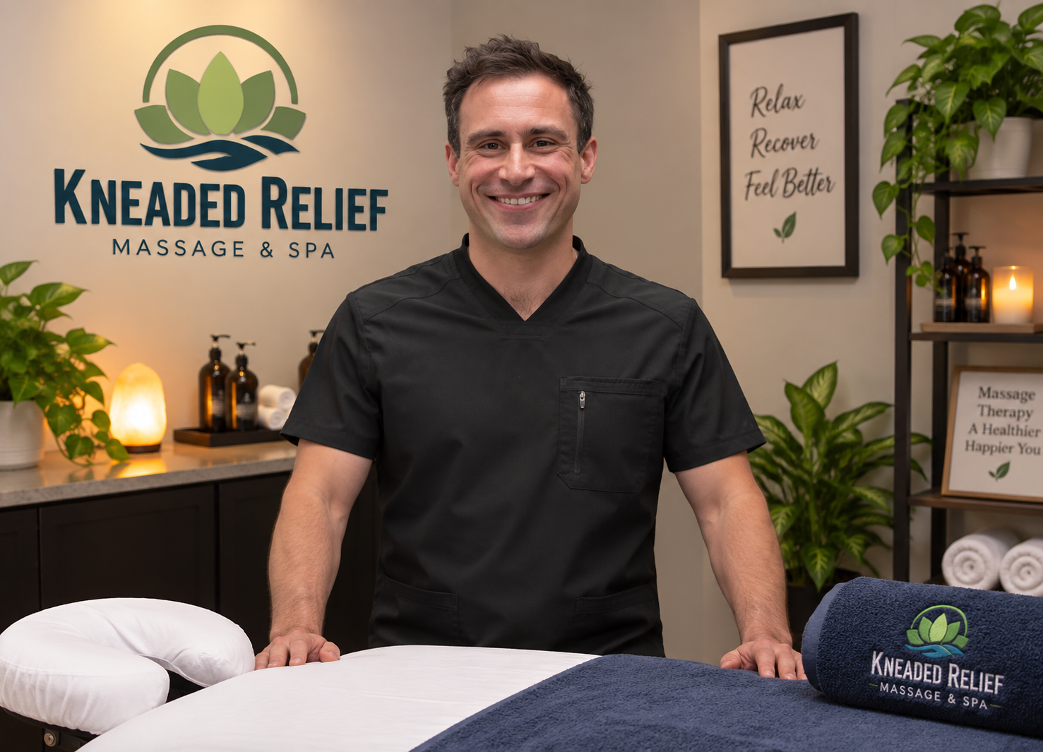 Ryan S., Licensed Massage Therapist at Kneaded Relief Massage & Spa