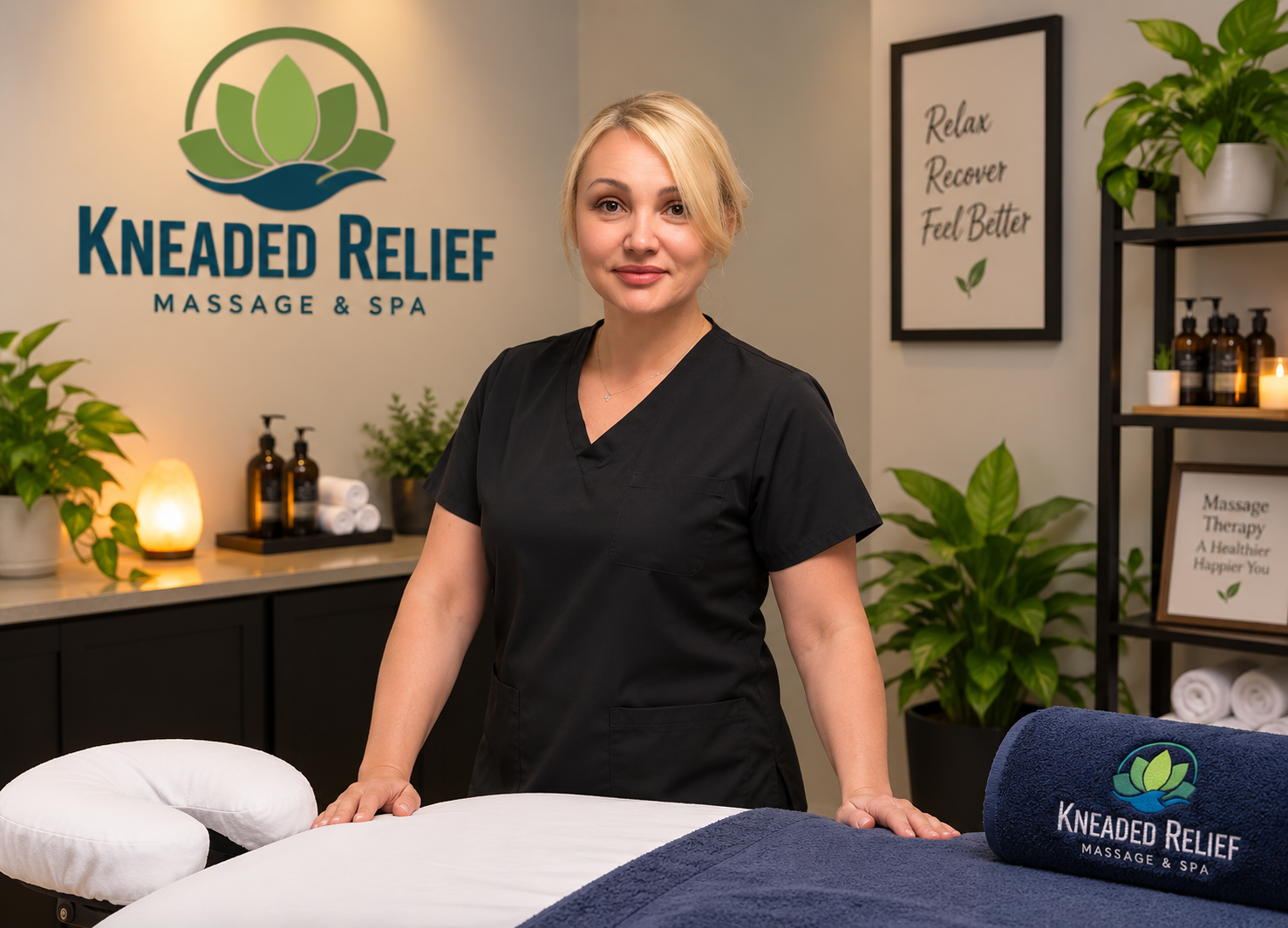 Svitlana G., Licensed Massage Therapist at Kneaded Relief Massage & Spa